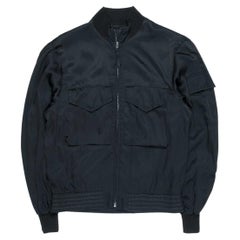 Gucci by Tom Ford SS2003 Silk Cargo Bomber Jacket