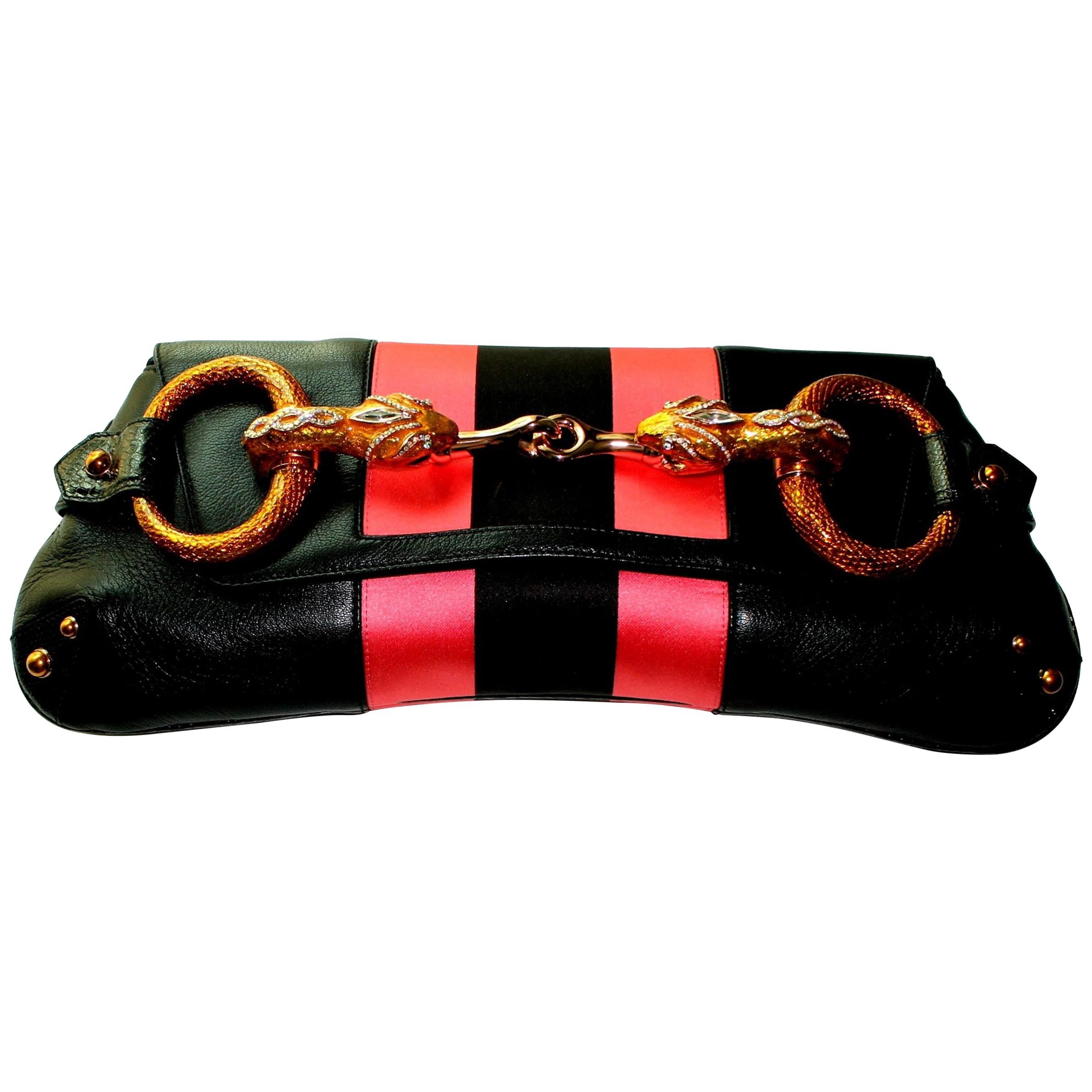 gucci clutch snake