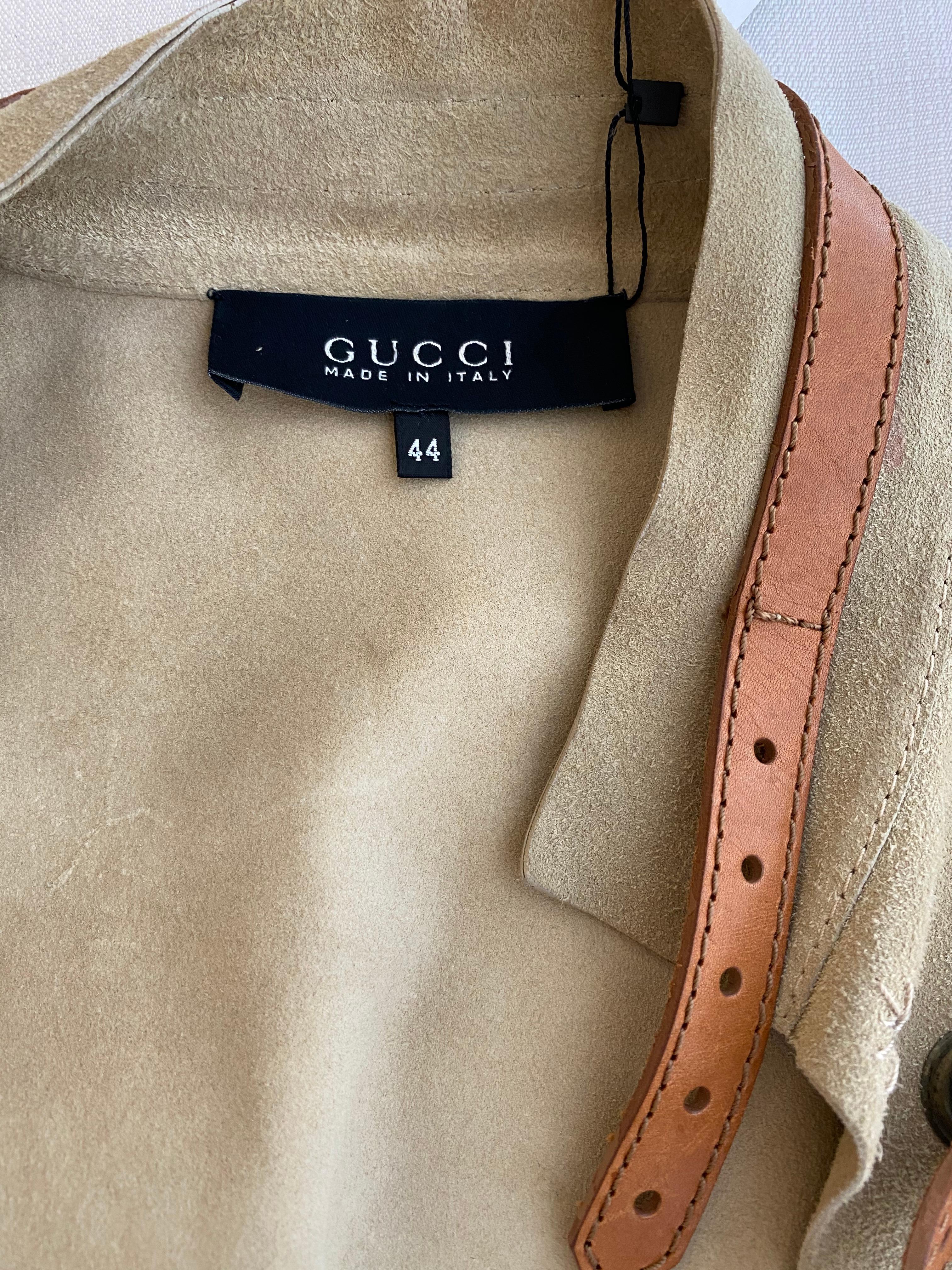 Chaqueta de ante GUCCI by Tom Ford 3