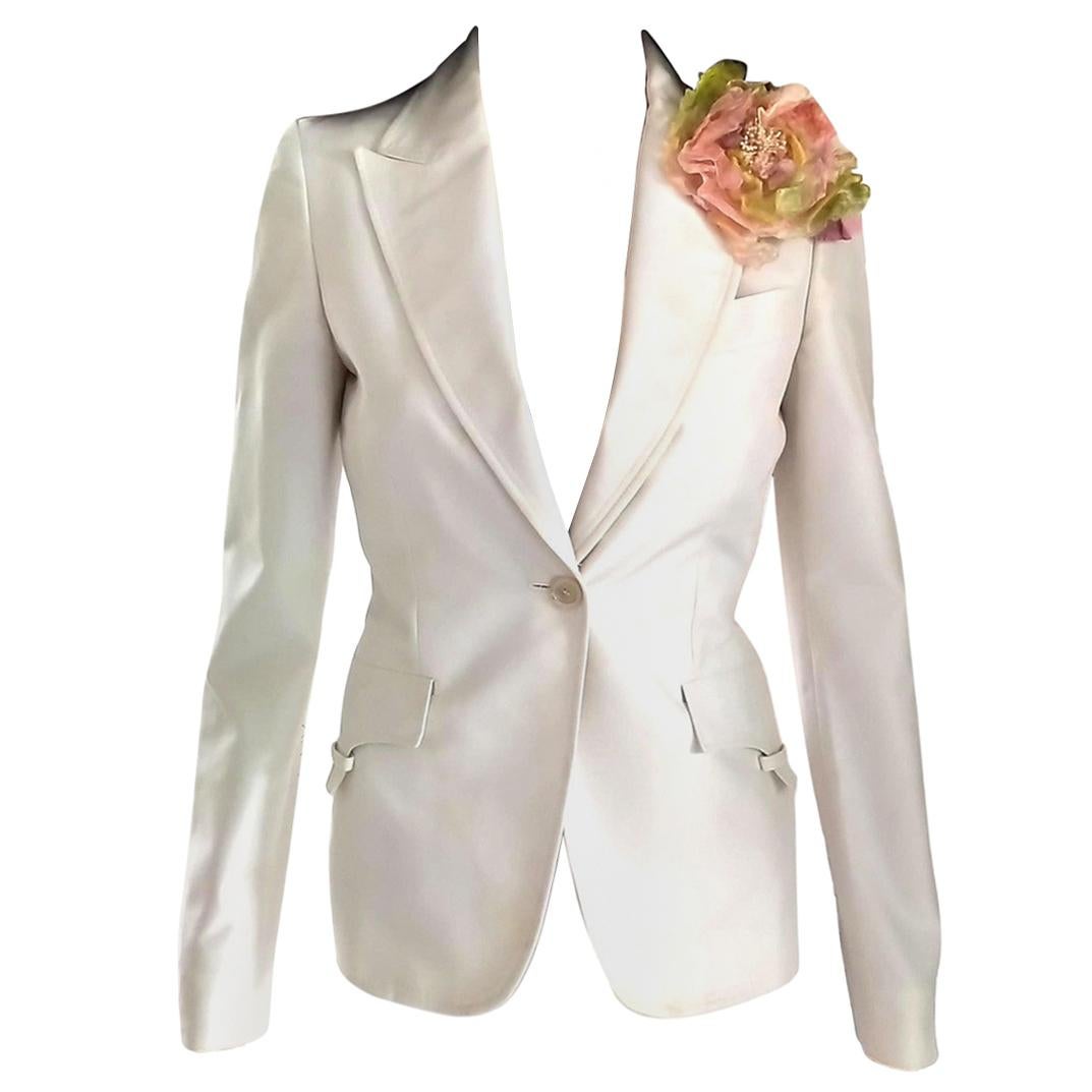 winter white jacket blazer