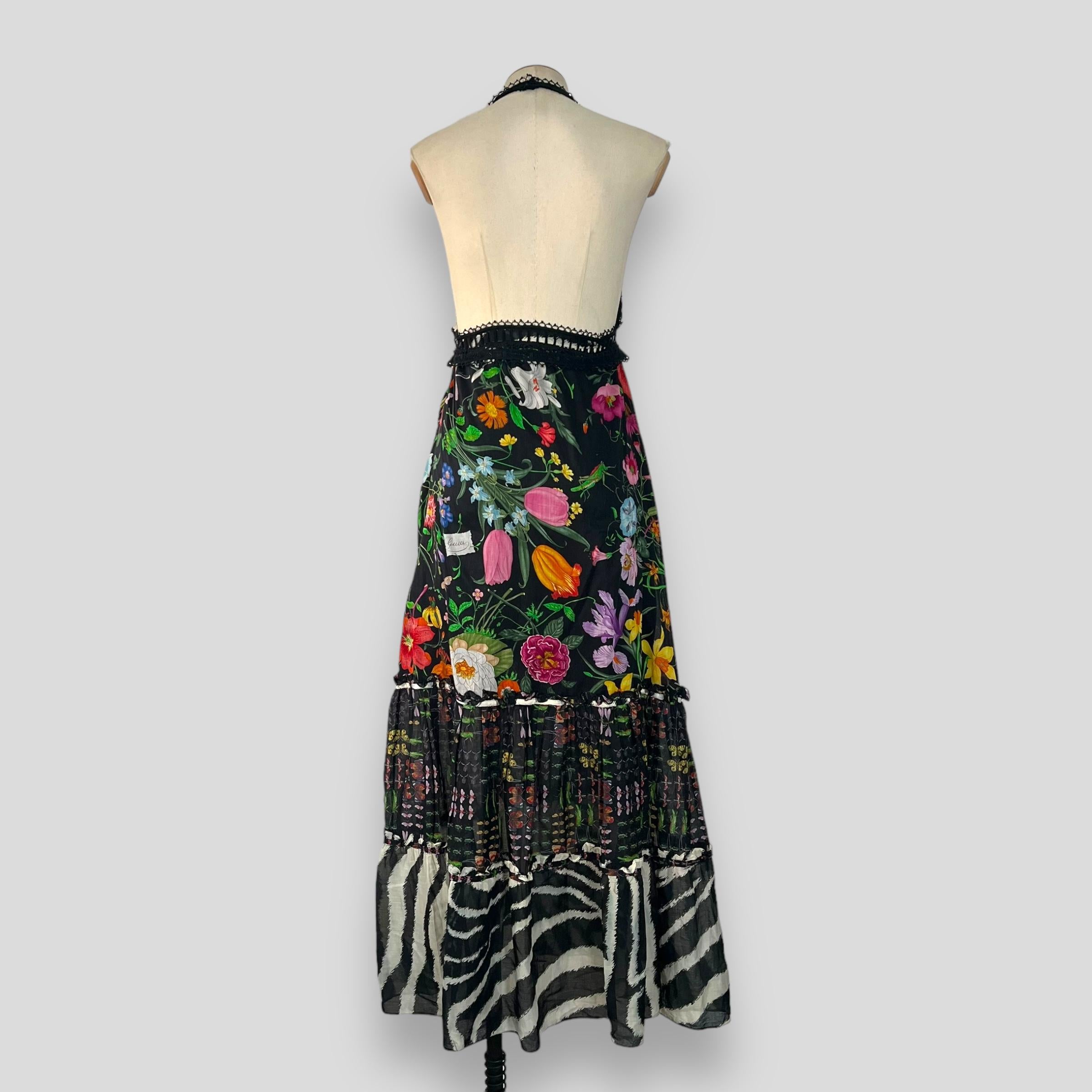 Gucci c2005 halter neck summer dress 1