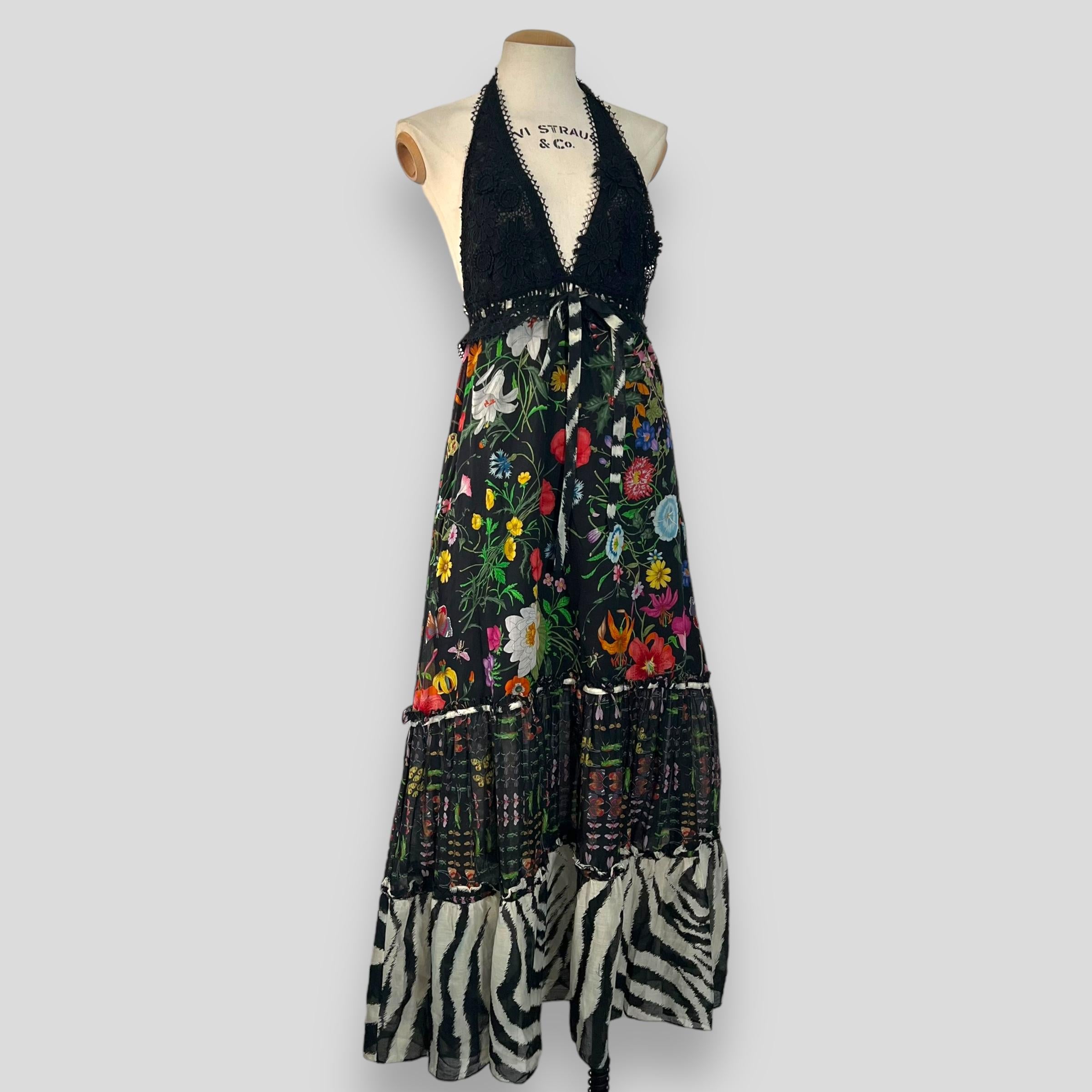 Gucci c2005 halter neck summer dress 3