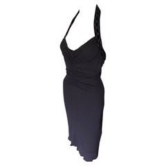 Gucci c.2006 Verschönertes Kleid mit offenem Rückenausschnitt