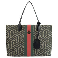 GUCCI, Cabas in brown monogram leather