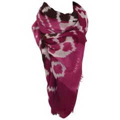 Gucci cachemire scarf -shawl - foulard