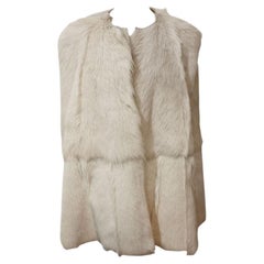Gucci Kalbshaar-Cape Größe M