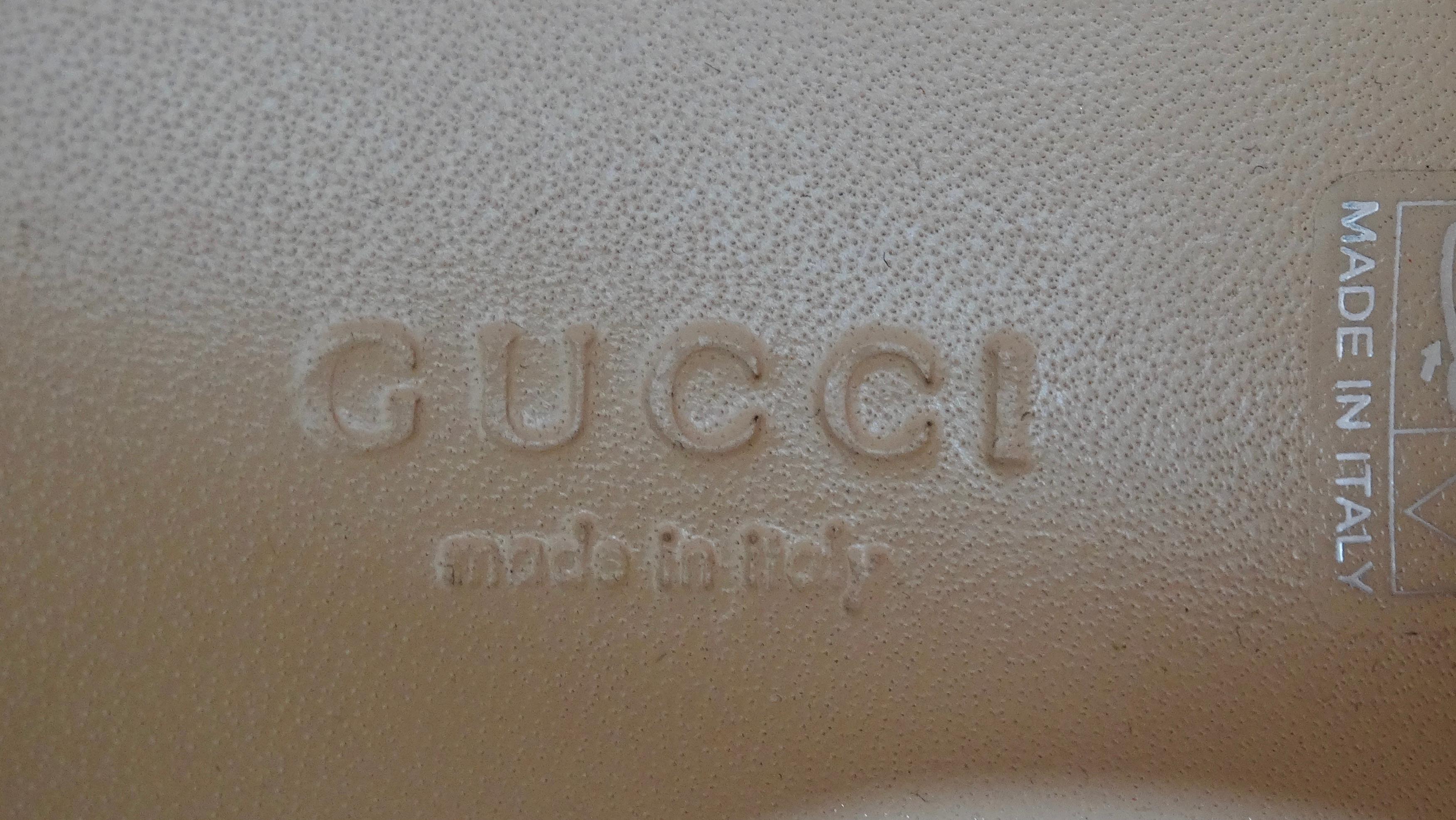 Gucci Calf Leather Wedge Sneakers at 1stDibs | gucci wedge sneakers ...