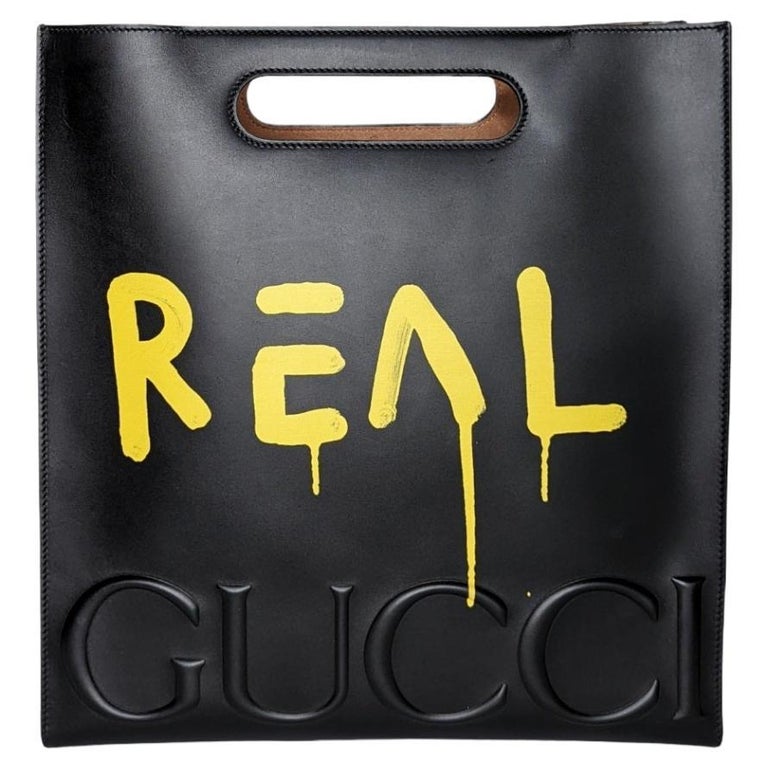 Gucci Calfskin GucciGhost Real Medium XL Tote at 1stDibs