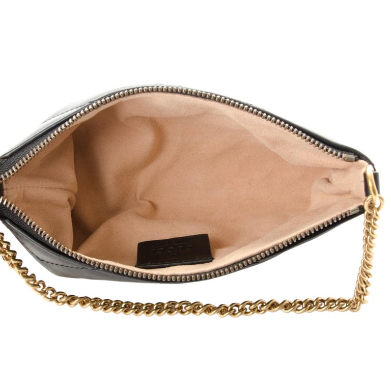 Gucci GG Marmont Matelassé Mini Bag in Black Calfskin - SOLD