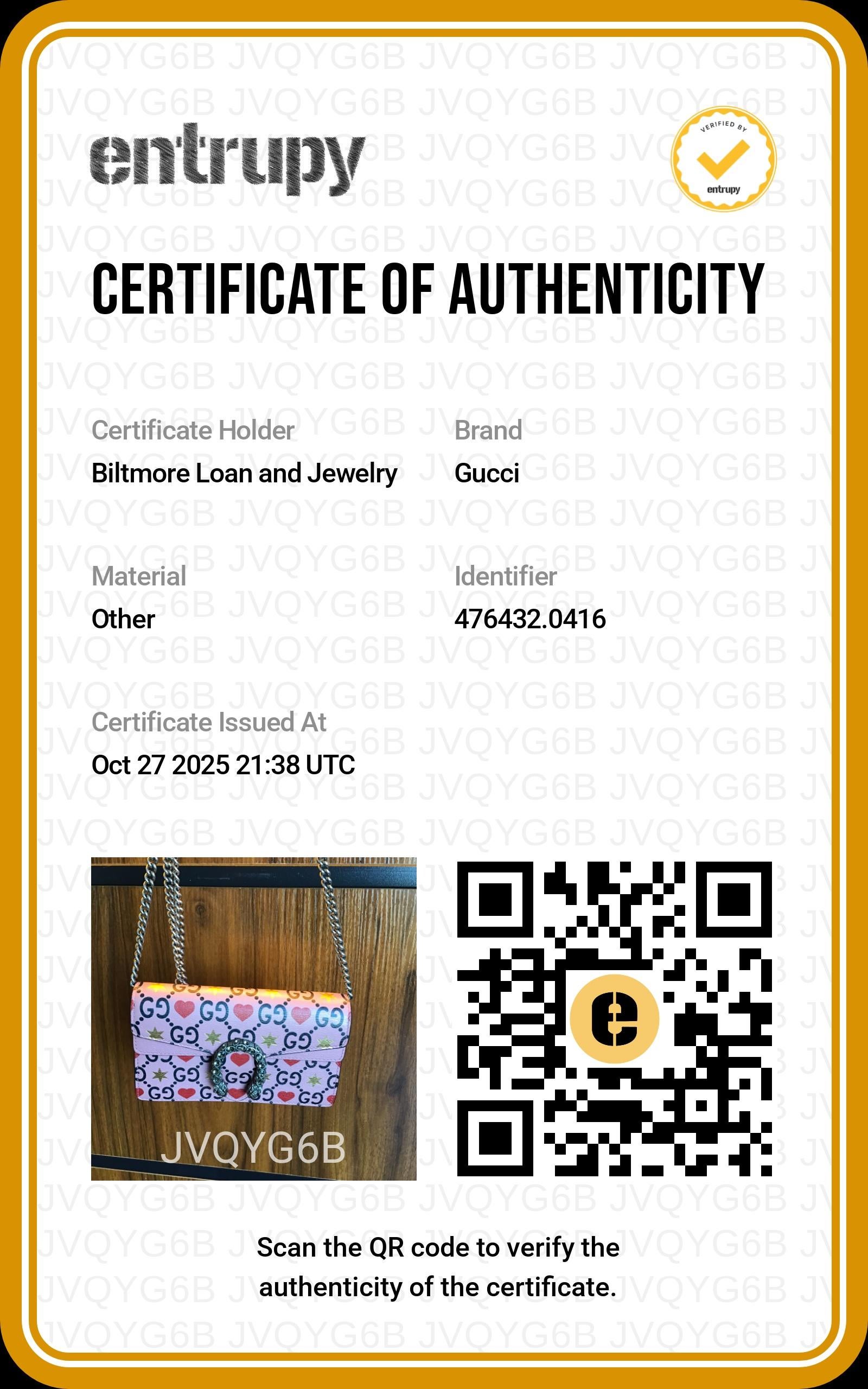 Mini sac Dionysus en cuir de Gucci pour la Saint-Valentin en vente 8