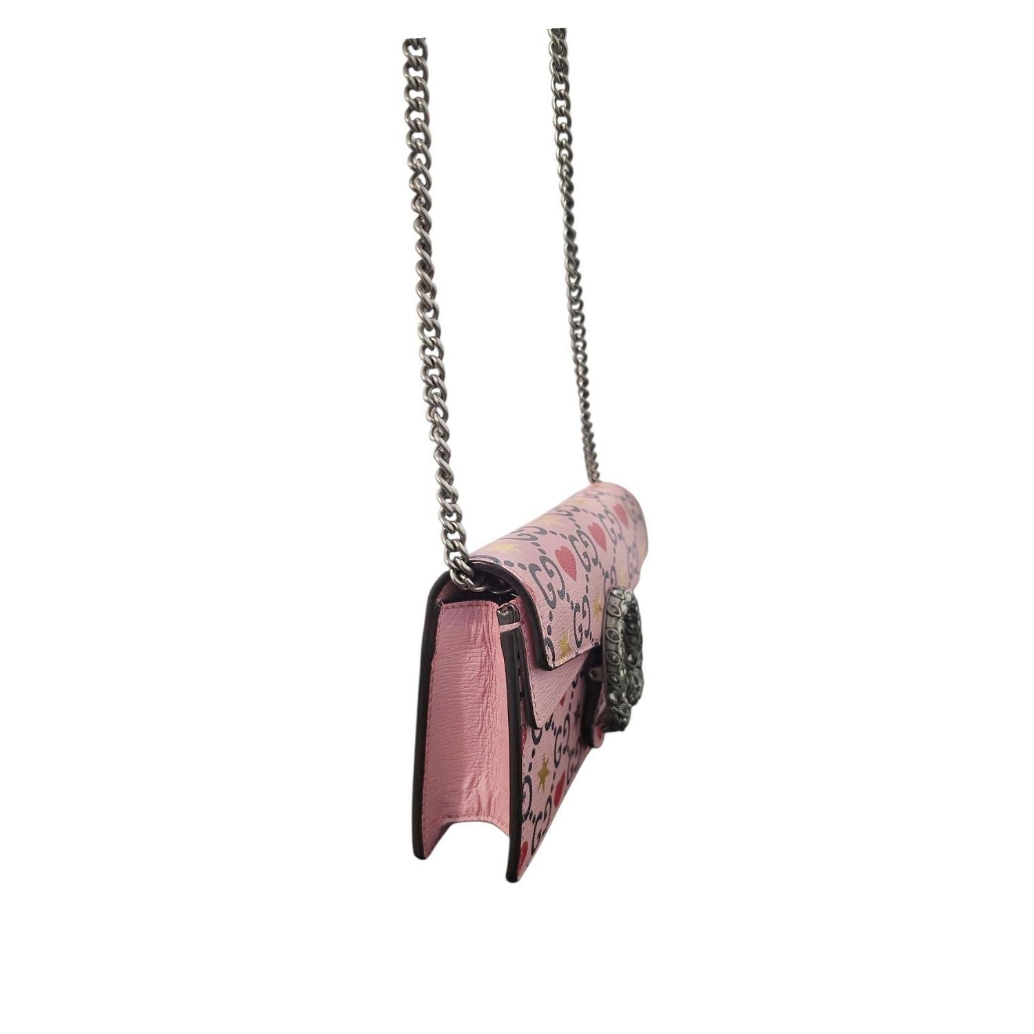 Mini sac Dionysus en cuir de Gucci pour la Saint-Valentin en vente 1