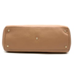 Gucci Camel Bamboo Large Shopper Tote