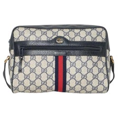 Gucci Camera Bag Vintage GG Supreme Blu