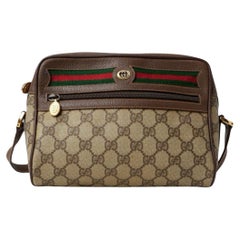 Gucci Camera Bag Vintage GG Supreme Brown