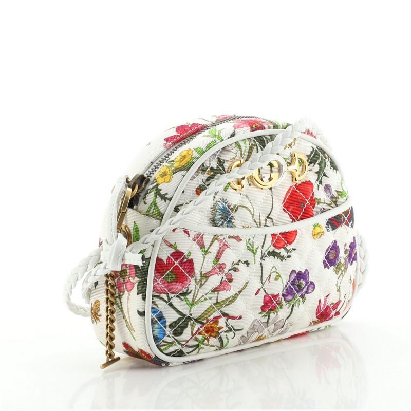 floral camera bag