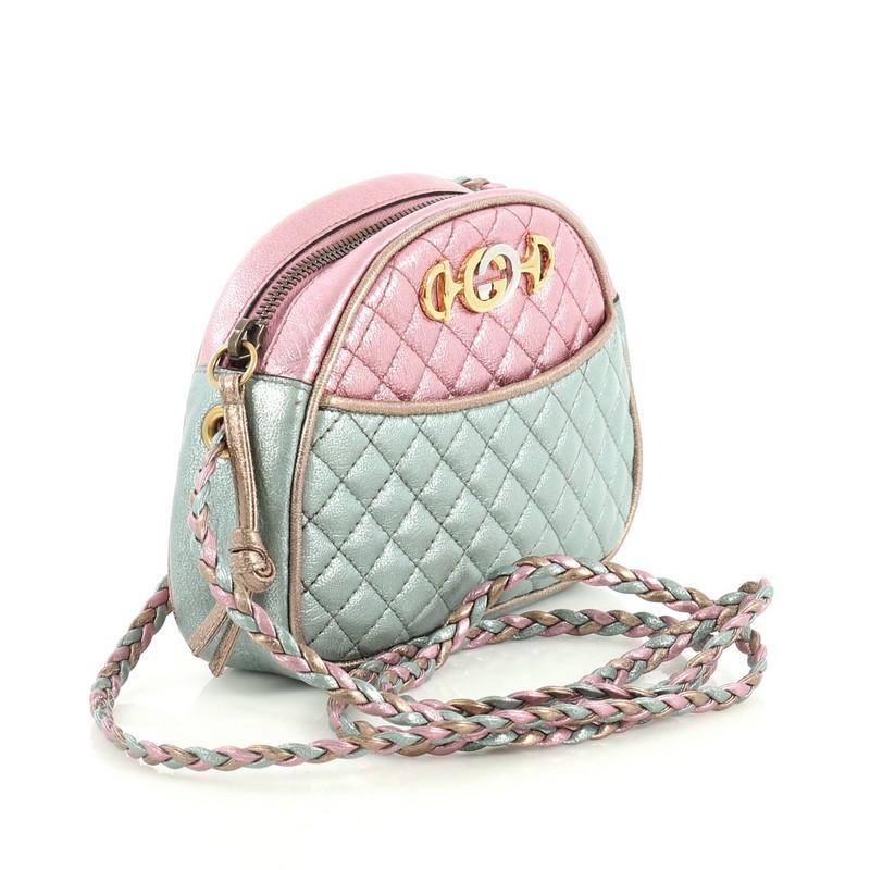 gucci laminated leather mini bag