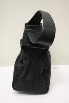 Gucci Canvas Thick Strap Shoulder Bag