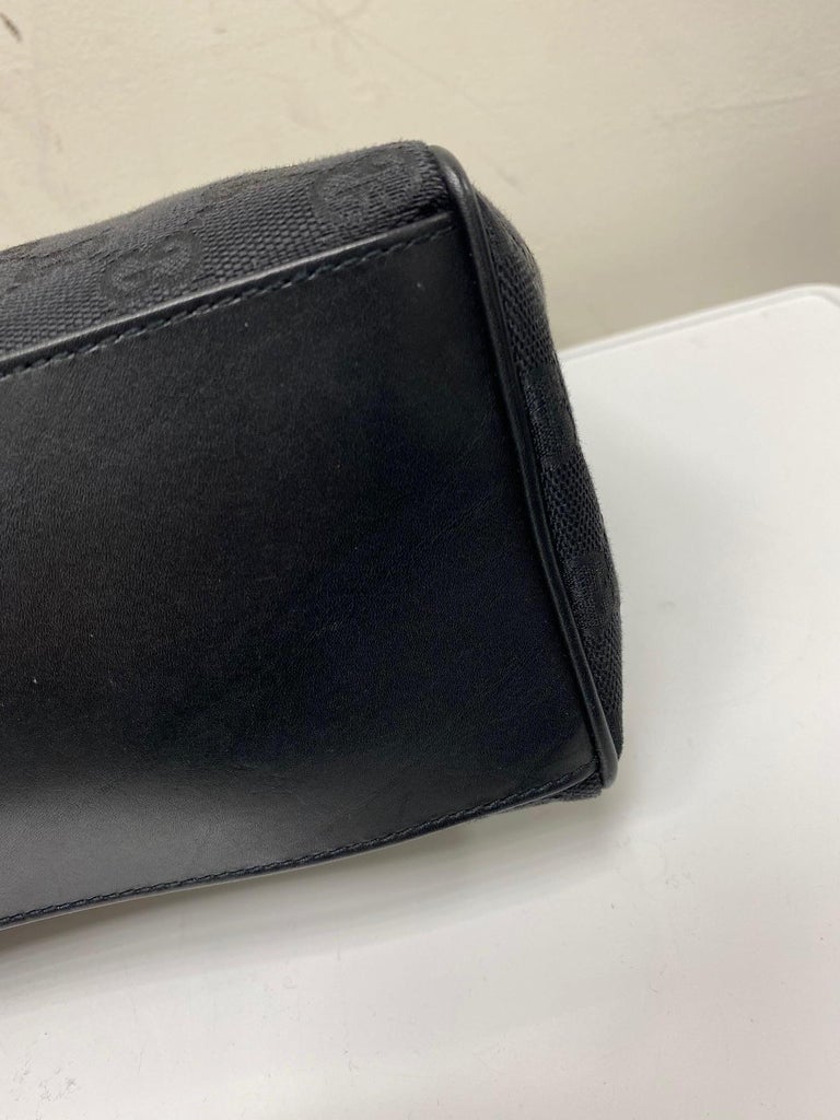 Gucci Canvas Thick Strap Shoulder Bag For Sale at 1stDibs