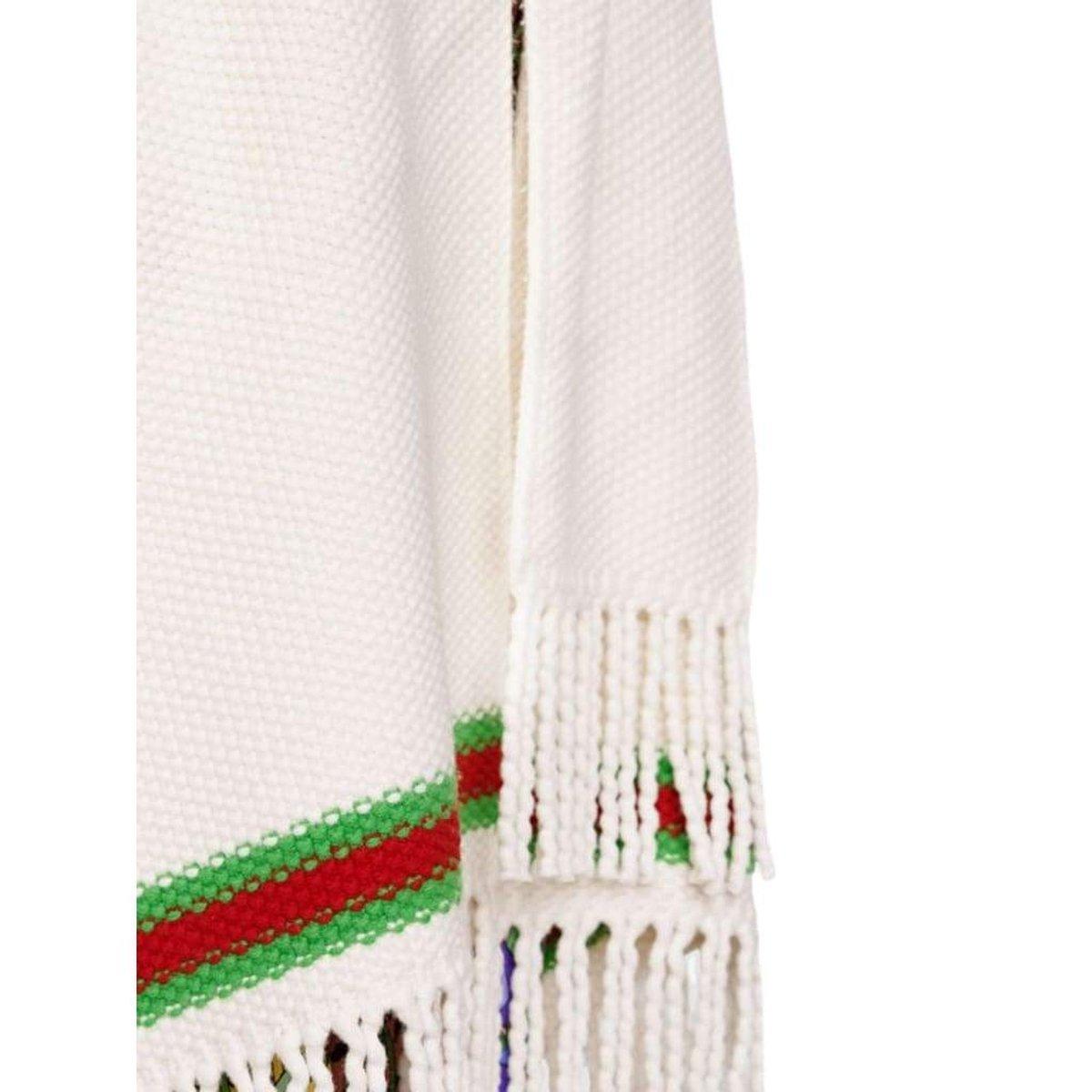 Gucci Umhang mit übergroßem Wollschal Größe L im Zustand „Neu“ im Angebot in Brossard, QC