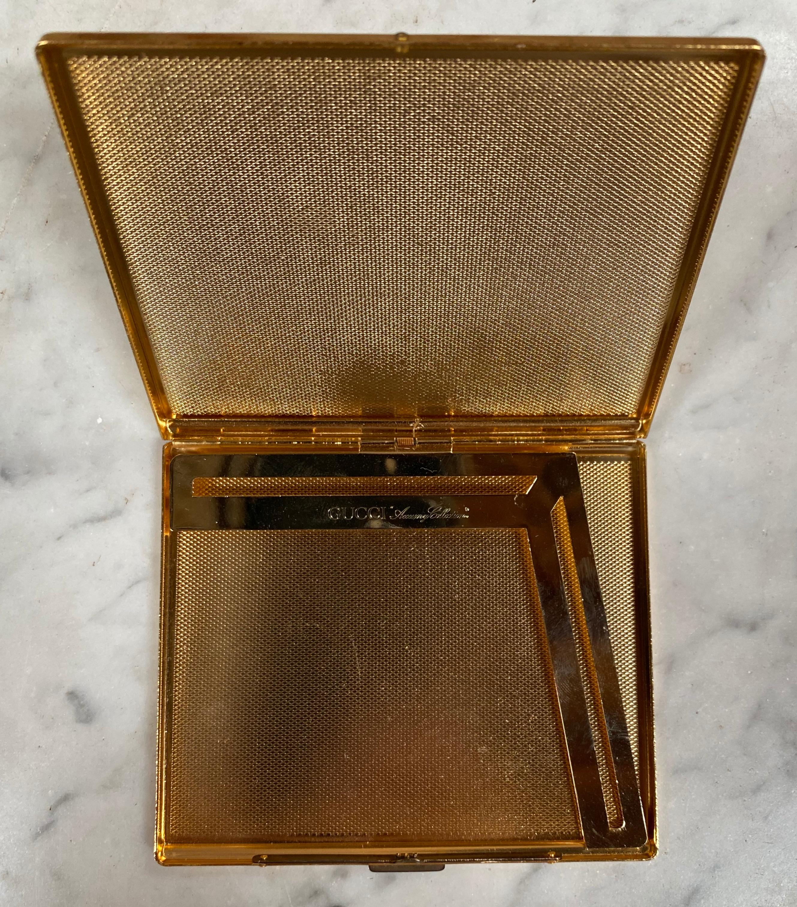 Mid-Century Modern Gucci Card Holder, Italy, 1970s