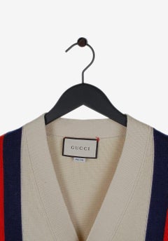 Gucci Cardigan Wool Men Sweater Size M
