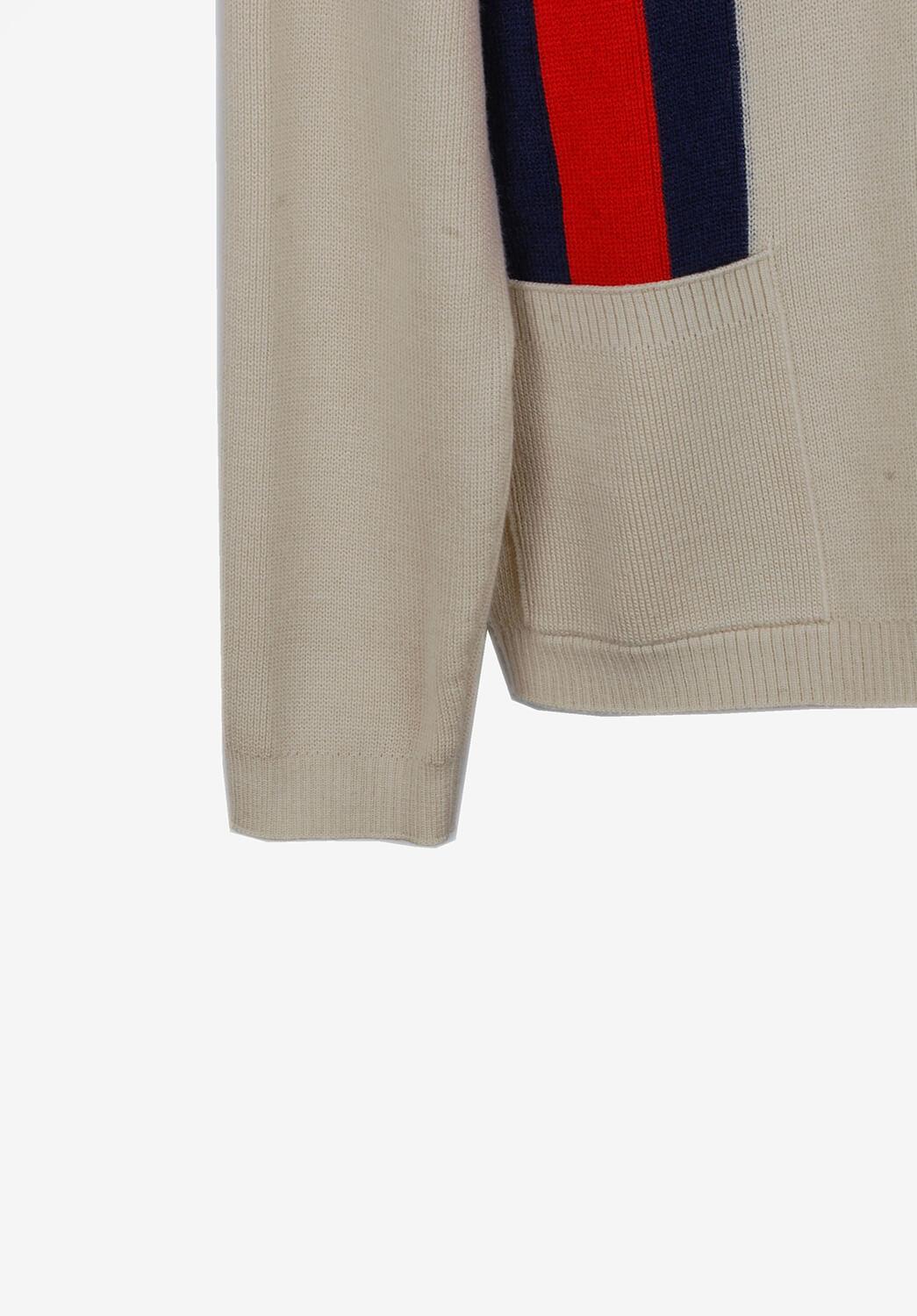 Gucci Cardigan Wool Men Sweater Size M In Excellent Condition In Kaunas, LT