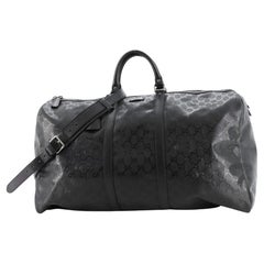 Gucci Carry On Convertible Duffle Bag GG Imprime Large