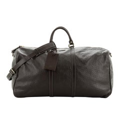 Gucci Carry On Convertible Duffle Bag Guccissima Leather Small