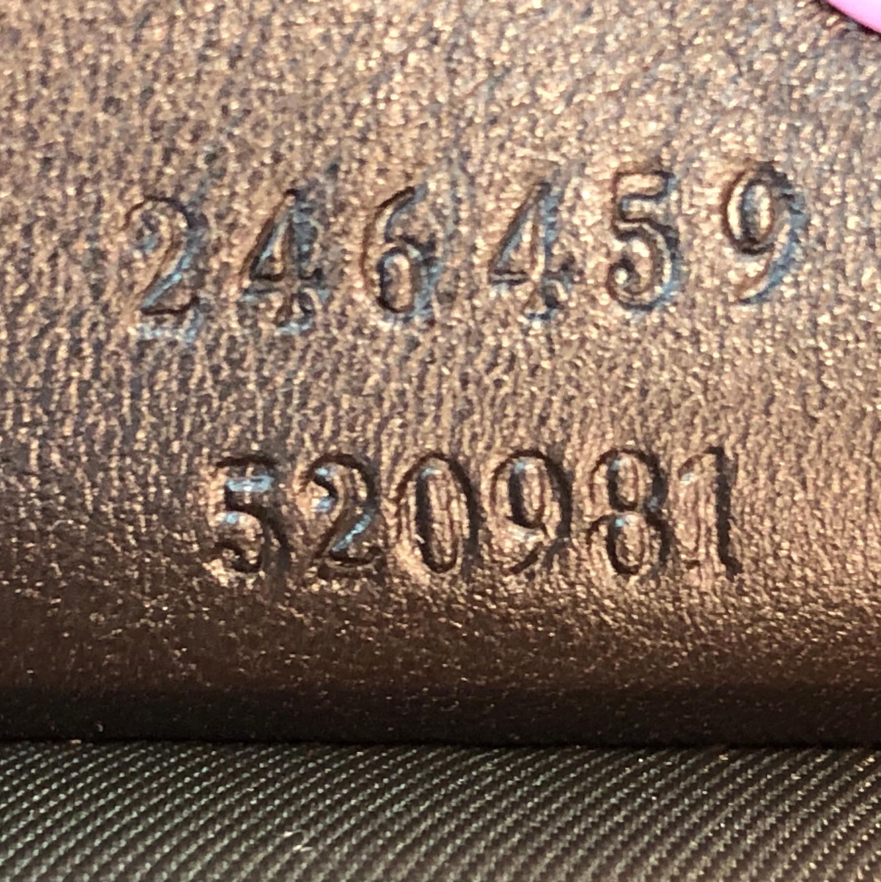 Gucci Carry On Trolley Rolling Luggage GG Coated Canvas With Leather 2