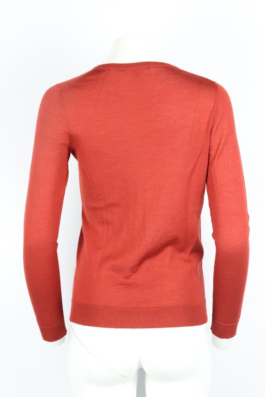 Gucci Cashmere And Wool Blend Sweater Medium In Excellent Condition In London, GB