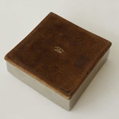 Gucci Ceramic and Leather Ashray, Italy 1970s