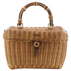 Gucci Cestino Basket Bag Wicker