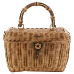 Gucci Cestino Basket Bag Osier