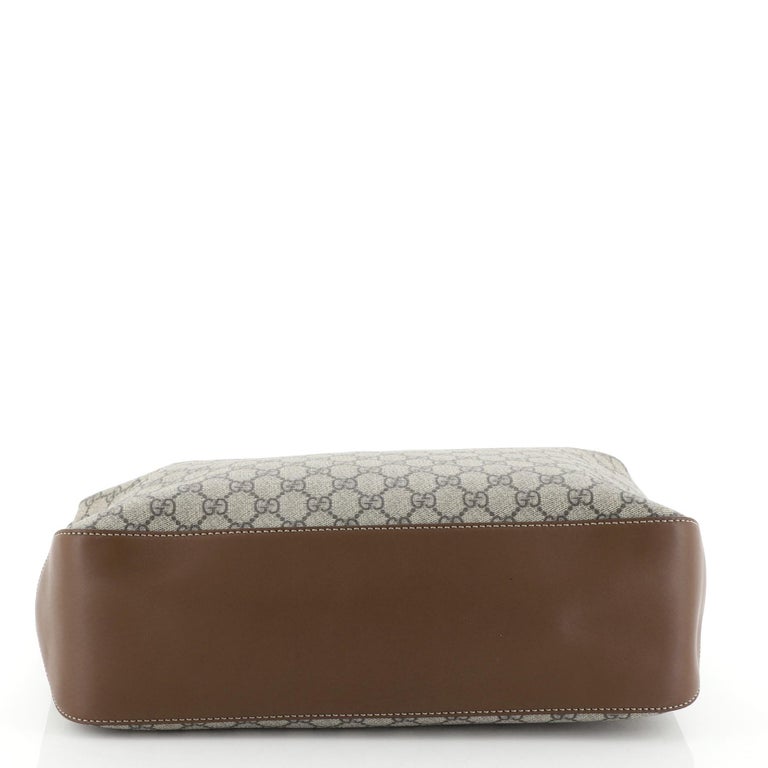 Gucci Chain Hobo GG Coated Canvas Large at 1stDibs gucci hobo bag