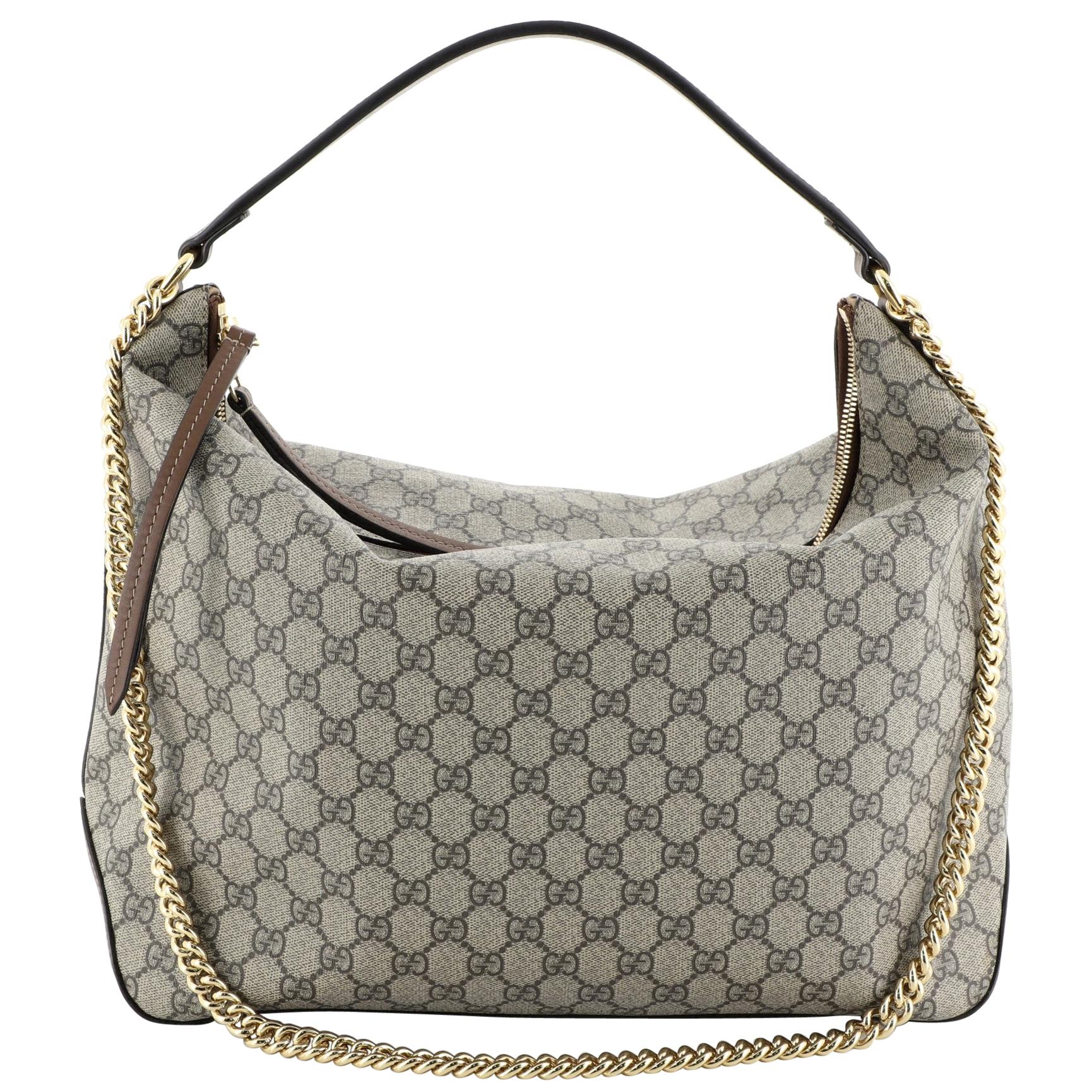 Pre-Owned Gucci Diamante Canvas Eva Large Hobo Bag