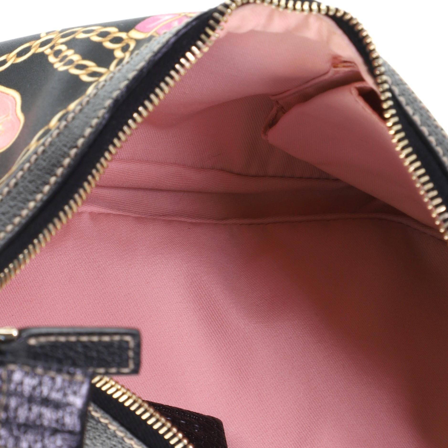 Gucci Charmy Hobo Bedruckte Seide und Leder für Damen oder Herren