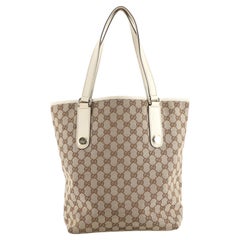 Gucci Charmy Tote GG Canvas Medium