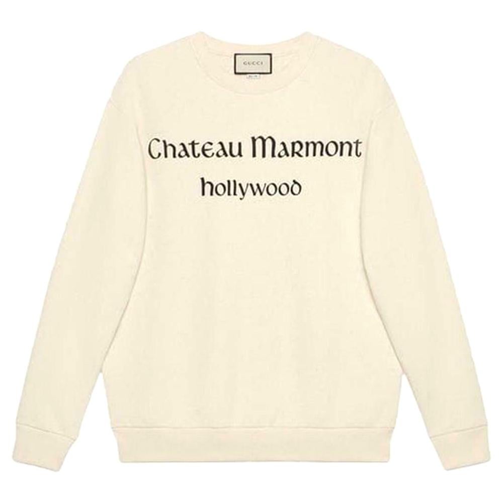 Gucci Chateau Marmont Printed Cotton-Jersey Sweatshirt 