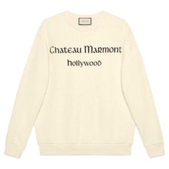 Gucci Chateau Marmont Sweatshirt aus bedrucktem Baumwoll-Jersey