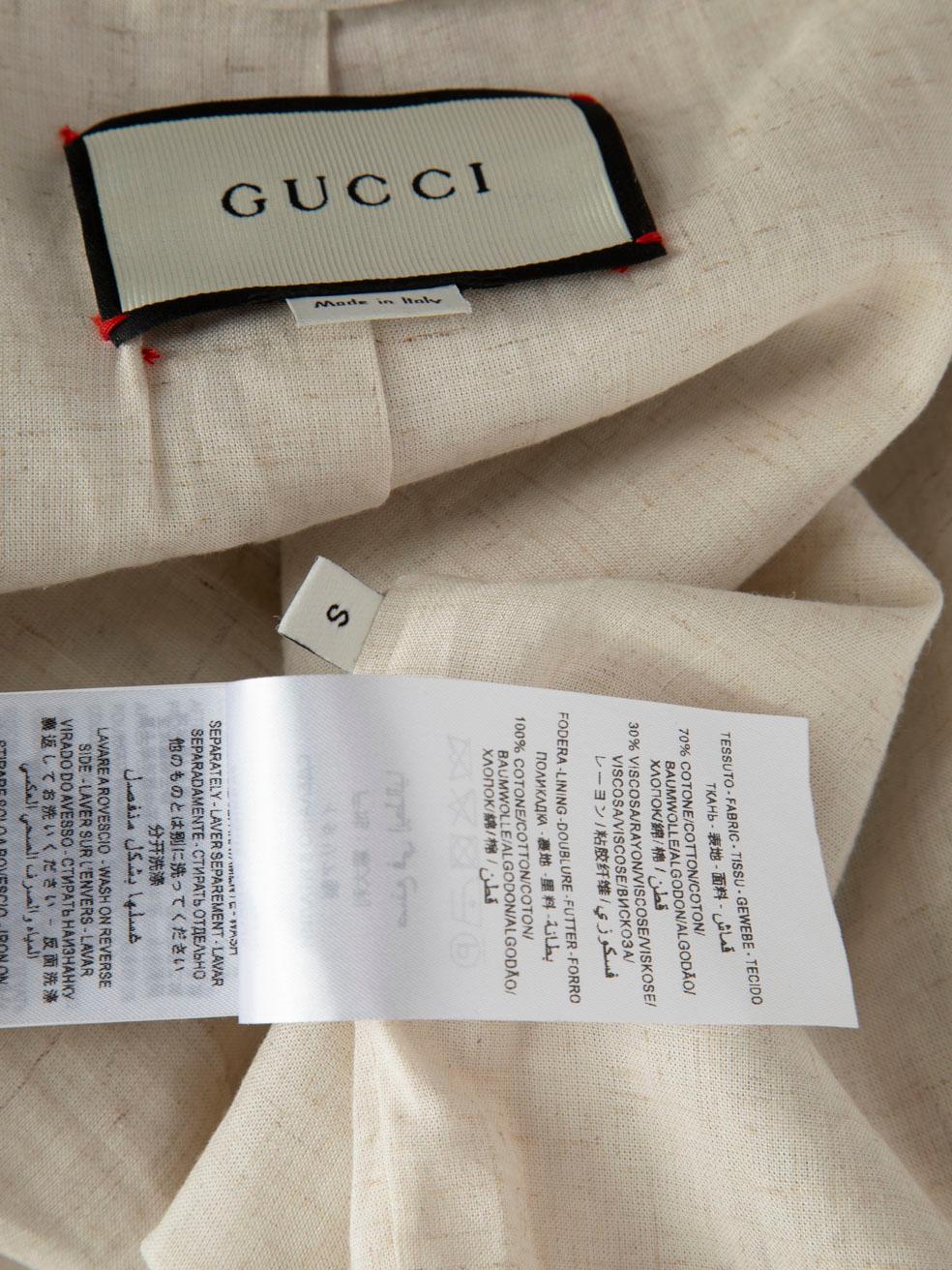 Gucci Checkered Tweed Bow Blazer & Skirt Set Size S For Sale 5
