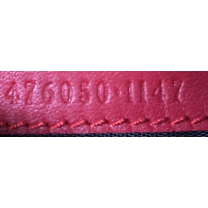 Gucci Cherries Flap Card Case GG Coated Canvas 2