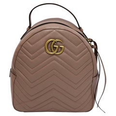 Gucci - Sac à dos à chevrons Marmont