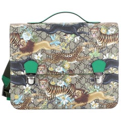 Gucci Children's Backpack Printed GG Coated Canvas
