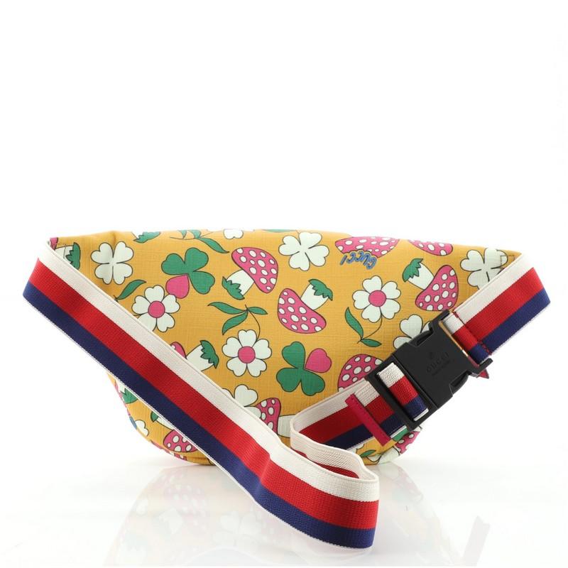 Gucci Children's Belt Bag Printed Coated Canvas In Good Condition In NY, NY
