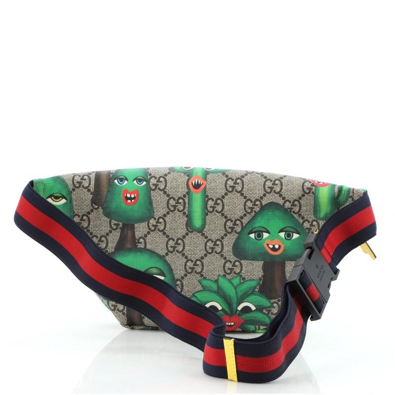 Gray Gucci Children's Belt Bag Printed GG Coated Canvas