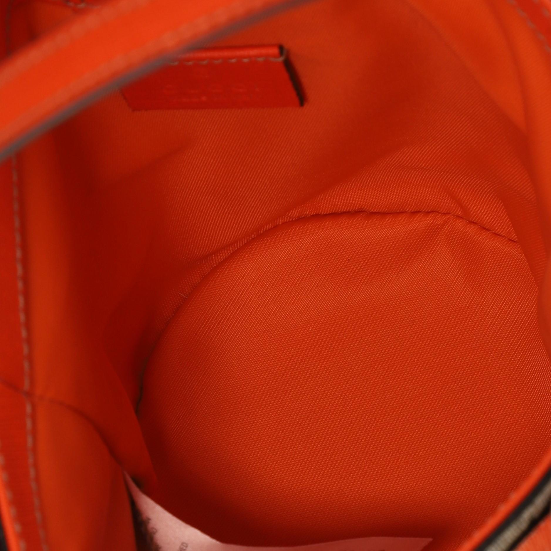 Gucci Children's Bucket Bag GG Coated Canvas with Applique Small 1