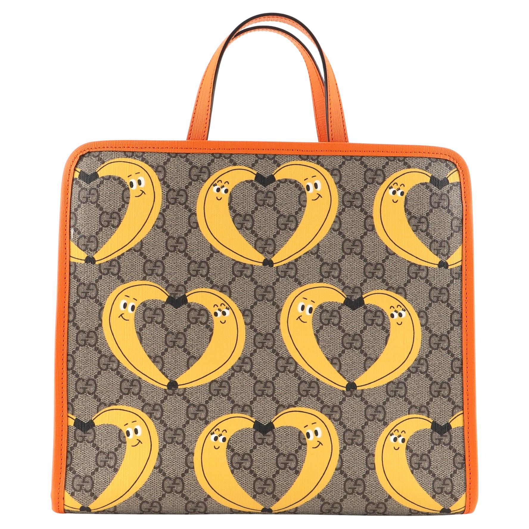 Gucci Children
s Tote Printed GG Coated Canvas Medium