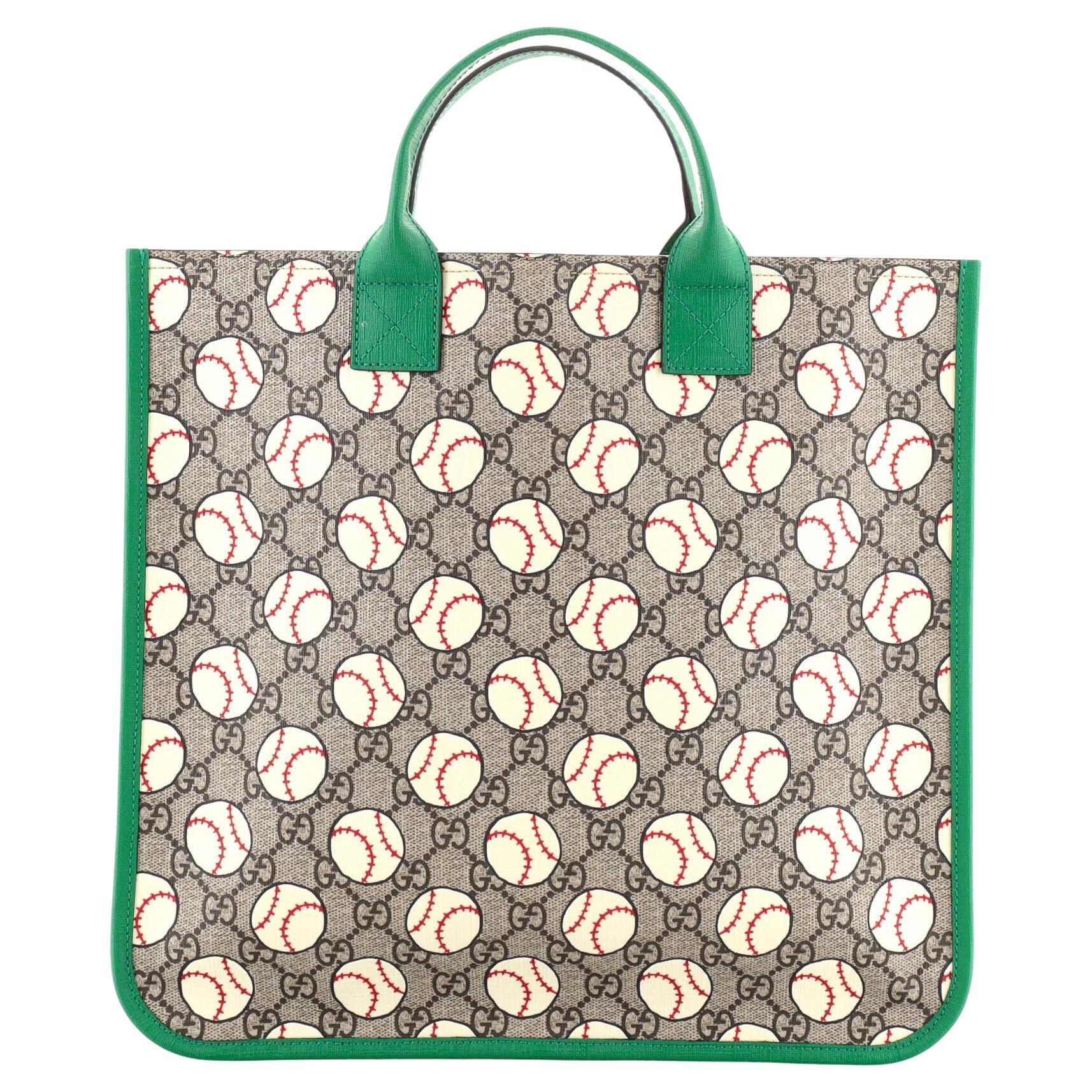 Gucci Children
s Tote Printed GG Coated Canvas Medium