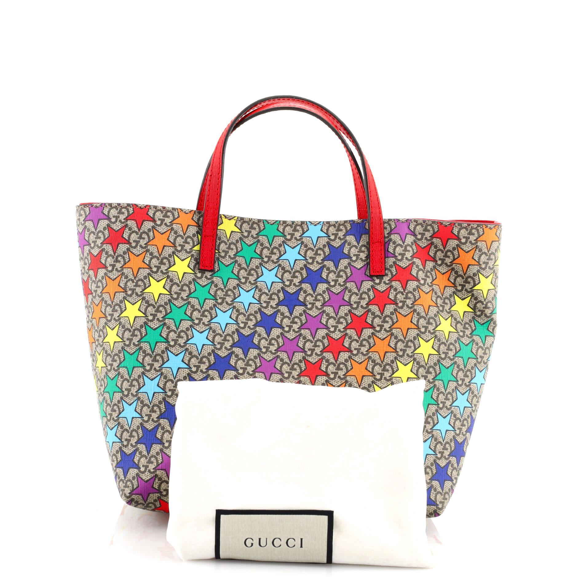 Gucci Children's Tote Printed GG Coated Canvas Small For Sale at 1stDibs