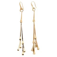 Pendientes de borla con gota de oro de 18 quilates Gucci Chiodo